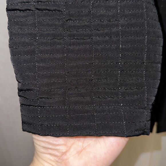 ESPRIT M Black Quilted Lightly Insulated Hooded Full Zip Jacket - Picture 6 of 14